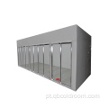 Armário de freezer porta de vidro Refrigerado Sala de exibição fria